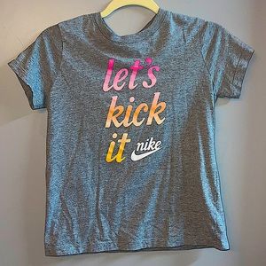 Girls Nike Short Sleeve Top